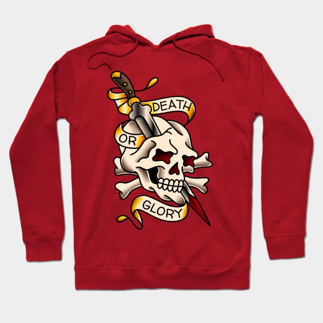 Death or Glory Hoodie by OldSalt